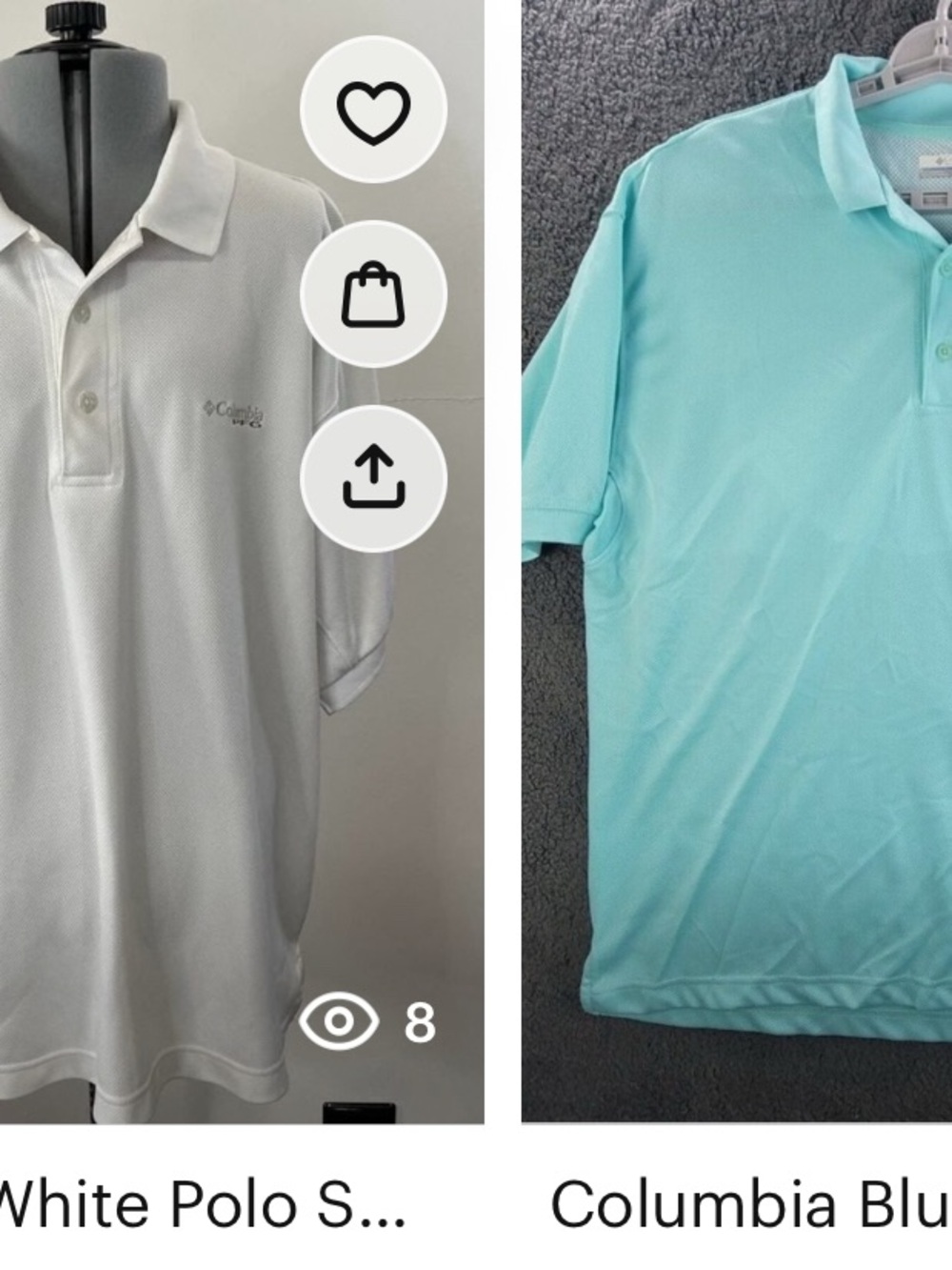 Columbia Men’s Polo - (BUY ONE GET ONE FREE) see all pics sold separately below!
